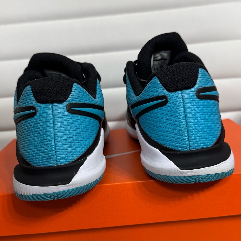 Air Zoom Vapor X Tennis Shoes - Black/Gamma Blue - Men’s 8 - AA8030-003 (Clean!) - Picture 8 of 16